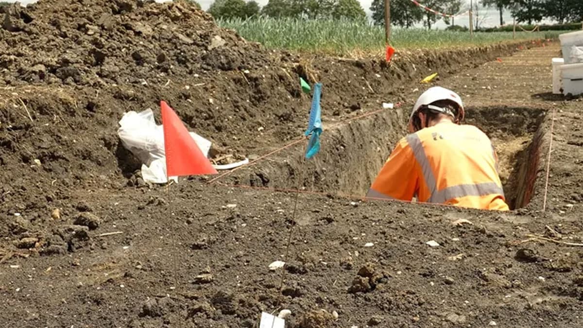 Yol çalışmasında tarihi sikkeler bulundu: Çalışmalar anında durduruldu