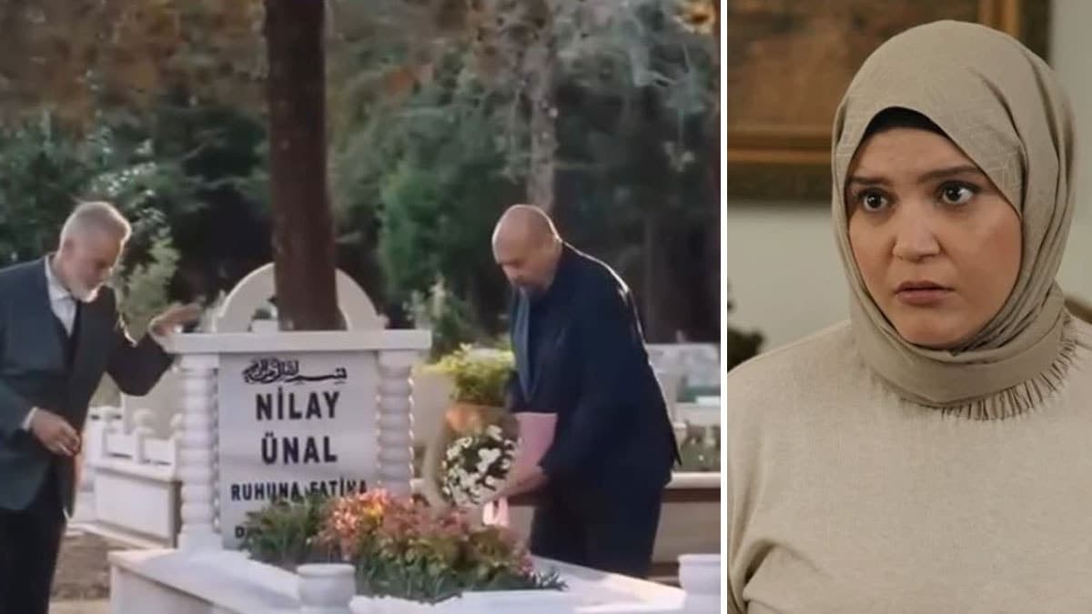 Kızılcık Şerbeti'nin yeni sezonu merak uyandıran sahneyle başlıyor: Nilay'ın mezarı geri dönüyor