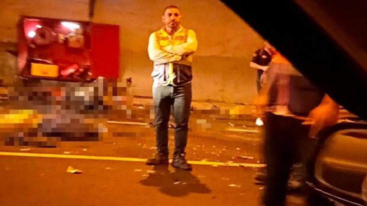 Kuzey Marmara Otoyolu'nda feci kaza: Tünelde duvara çarpan araçta 3 kişi hayatını kaybetti