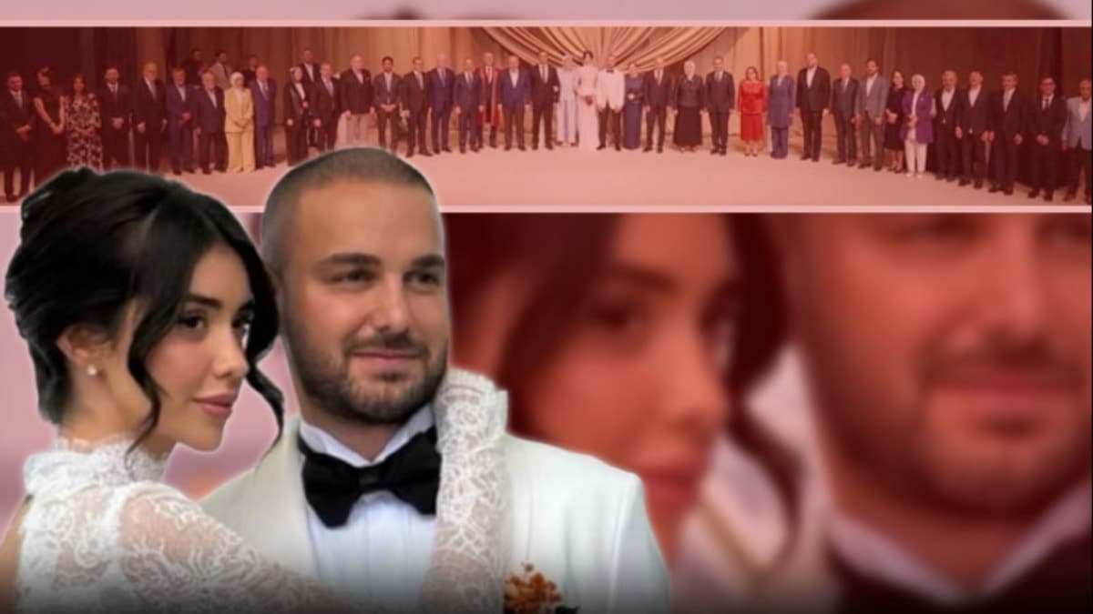 Siyaset dünyası bu düğüne akın etti! 34 şahitli nikah!