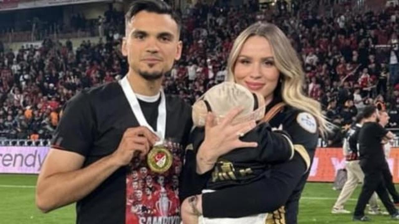 Çorum FK'lı Atakan Akkaynak kazada yaralandı: Eşiyle birlikte ölümden döndü