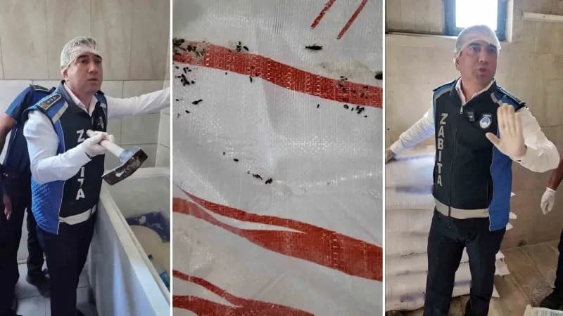 Hatay’da fırında çekilen görüntü zabıta müdürünü isyan ettirdi