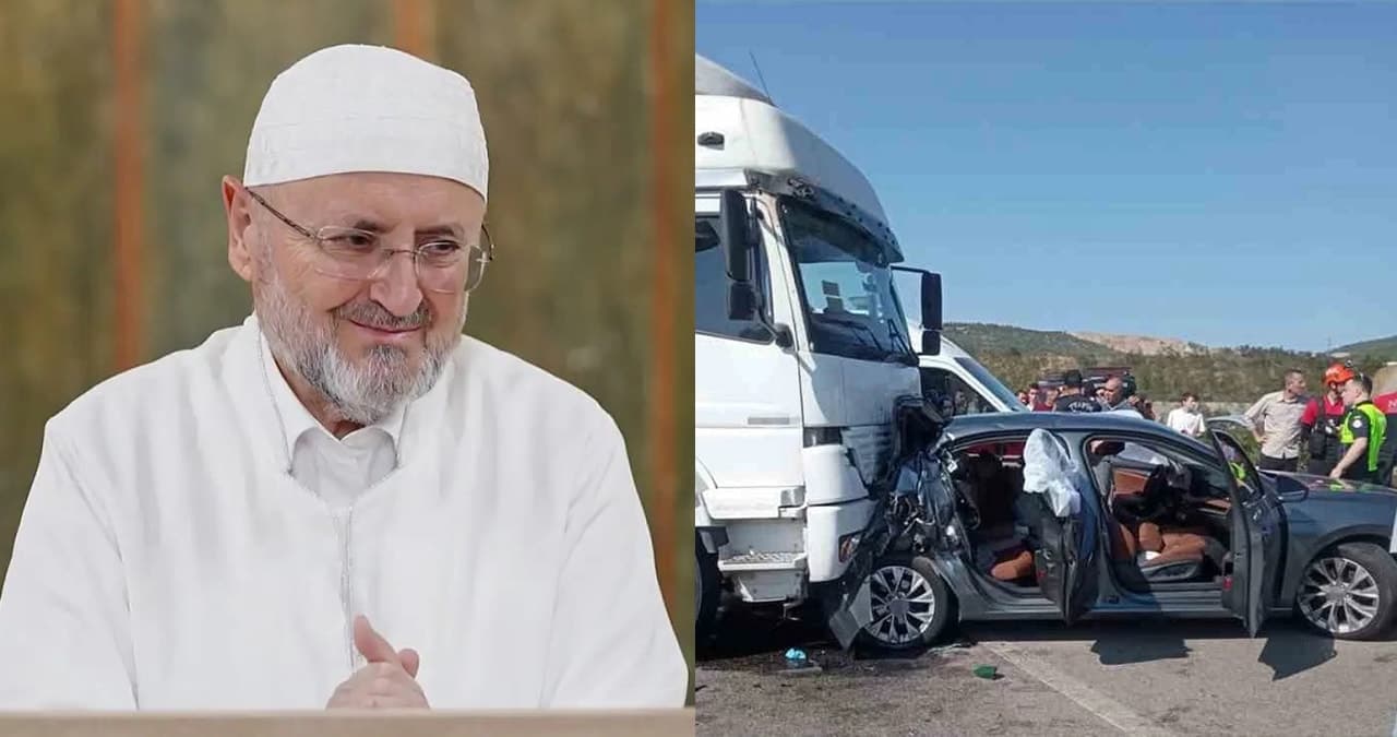 Nakşibendi tarikatının tanınmış ismi trafik kazasında ağır yaralandı